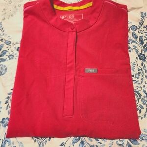 Rare Find!!! Figs Montex Top Shocking Pink XL